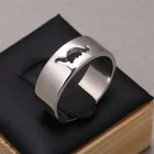 Тонкое симпатичное кольцо Inosaur для пар, набор из змеи, широкое кольцо, модное простое обручальное свадебное ювелирное изделие, маркер для женщин и мужчин, подарок на Vow