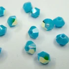 Стена 4 мм, хрустальные чешские бусины, Биконусы, Рондель, граненые ювелирные изделия, сделай сам, разделитель для серег Подвески, браслет, Швейные аксессуары