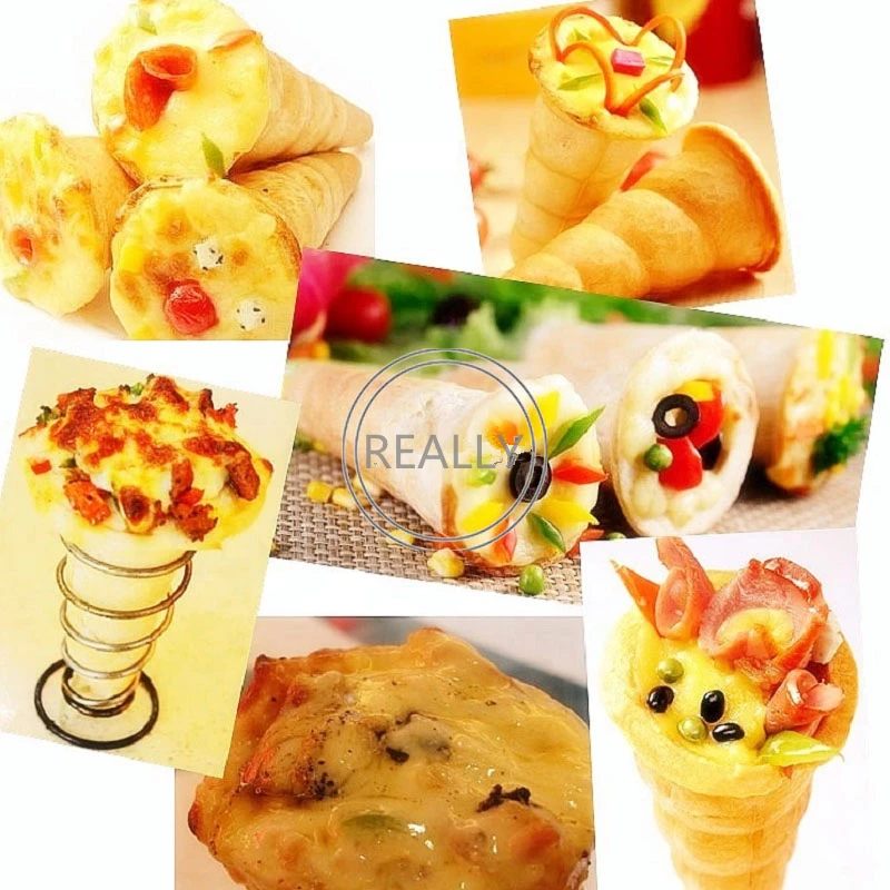 

Commercial stainless steel standard 4moulds pizza cone machine sweet cones pizza equipment hand cone pizza maker for sale