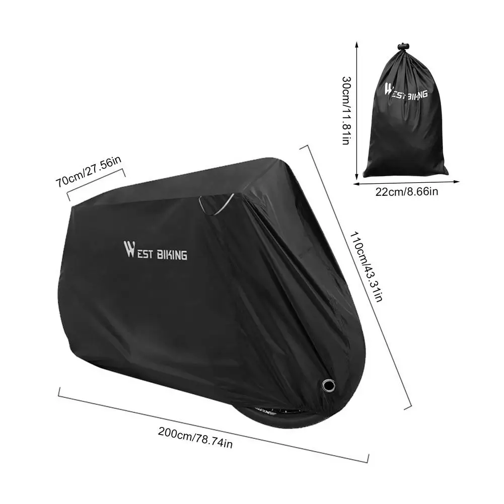 

Bicycle Dust Cover Plus Size Bicycle Cover With Keyhole Mountain Bike Road Bike Cloth Dust Cover Equipment