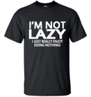 Мужская футболка с коротким рукавом, 2020, i'm not lazy i jt enjoy doing nothing, уличная одежда в стиле хип-хоп, забавная футболка, топы, футболки, homme4XL5XL