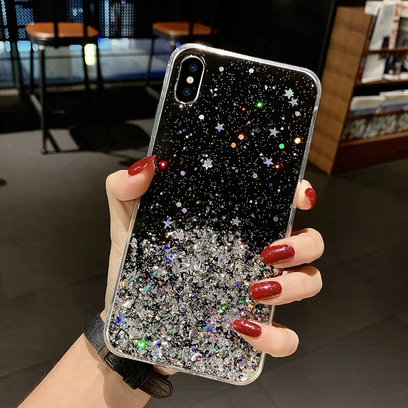 Модный блестящий чехол для Samsung Galaxy S8 S9 S10 J4 J6 A6 Plus A7 A9 2018 A10 A20 A30 A40 A50 A70 A90 A10S A20E Funda|case