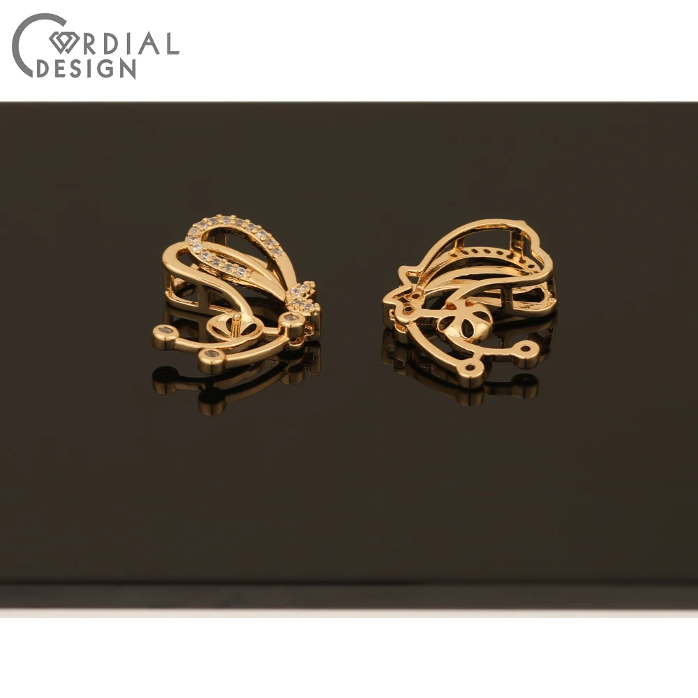 

Cordial Design 30Pcs 15*22MM Pendant/Jewelry Accessories/Hand Made/Blank Tray/DIY Making/CZ Charms/Jewelry Findings & Components