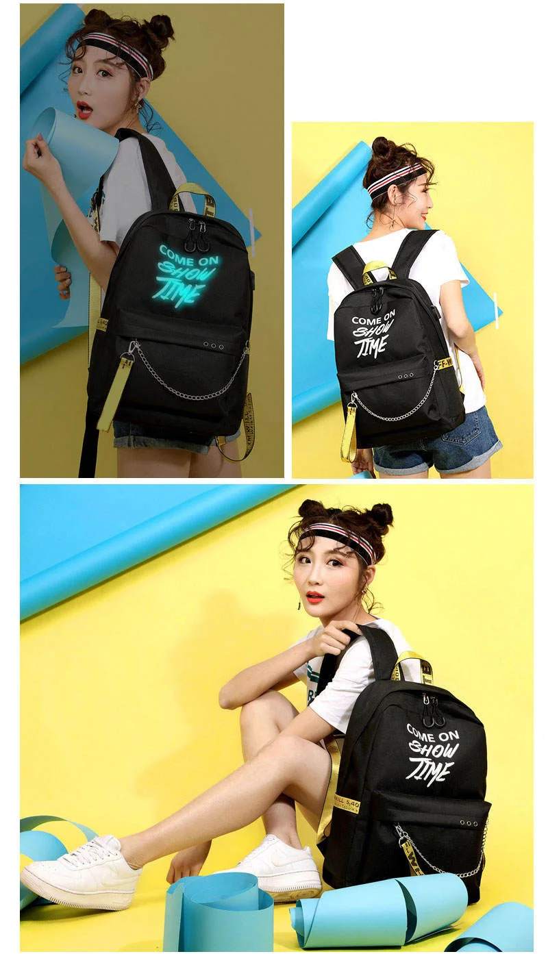 Women's Backpack School Bag for Teenage Girls New Waterproof Nylon a bag Travel Soulder Bags Female Preppy Style Knapsack