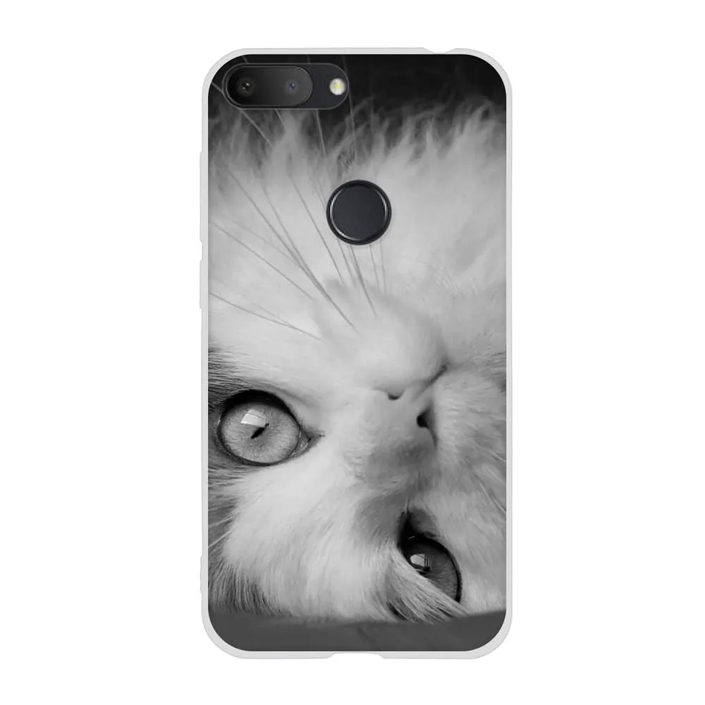 21 Чехол для Alcatel 1 S 1 S с милым рисунком кота из мультфильма, Мягкая силиконовая задняя крышка для Alcatels 1s 5024D, чехол для телефона - Цвет: 21