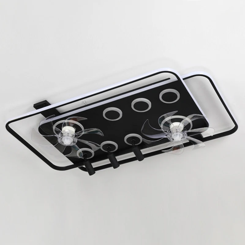 Pаспродажа Декор для гостиной, спальни, светодиодные потолочные вентиляторы светильник дистанционным управлением