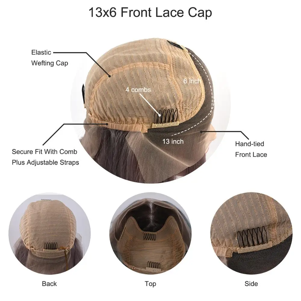 Neitsi Cendre блонд половина кружева Remy человеческие волосы парик 20 &quot60 см 150% Denisty