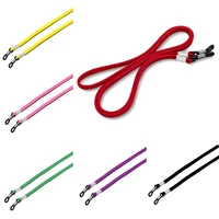12 color fashion hot glasses rope chain elegant accessories rubber silicone cloth rope neck rope accessories