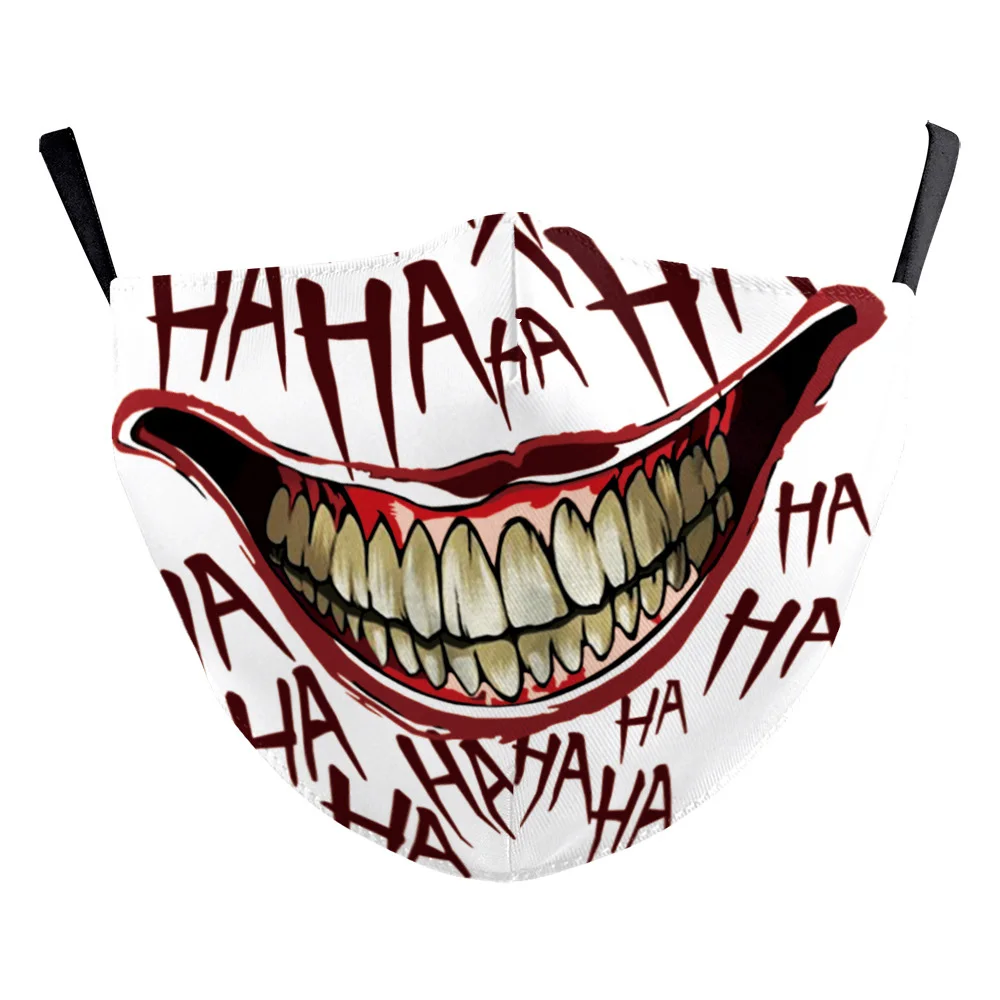 Забавные Cospaly ужасные маски Джокера для Хэллоуина женские мужские унисекс защиты