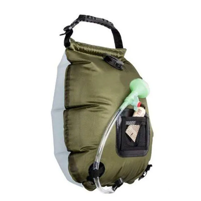 2020 мешков для воды на солнечной батарее мешок душа пешего туризма кемпинга 20 л