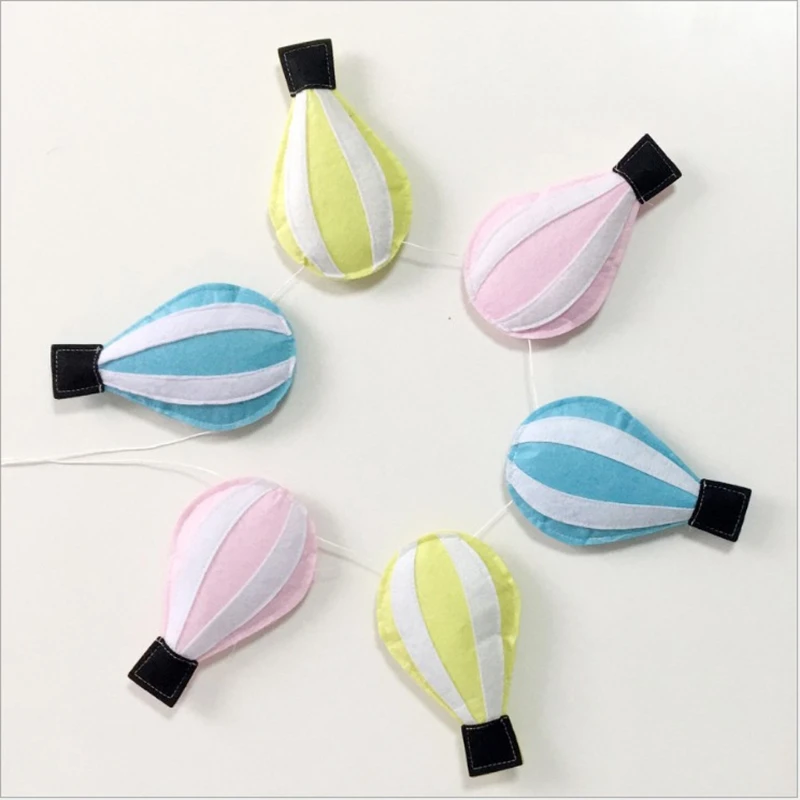 

Hot Air Balloon Garlands Kids Room Decoration Wall Hanging Baby Nursery Decor