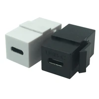 usb c keystone jack usb 3 1 type c connector keystone insert female to female for wall plate outlet panel