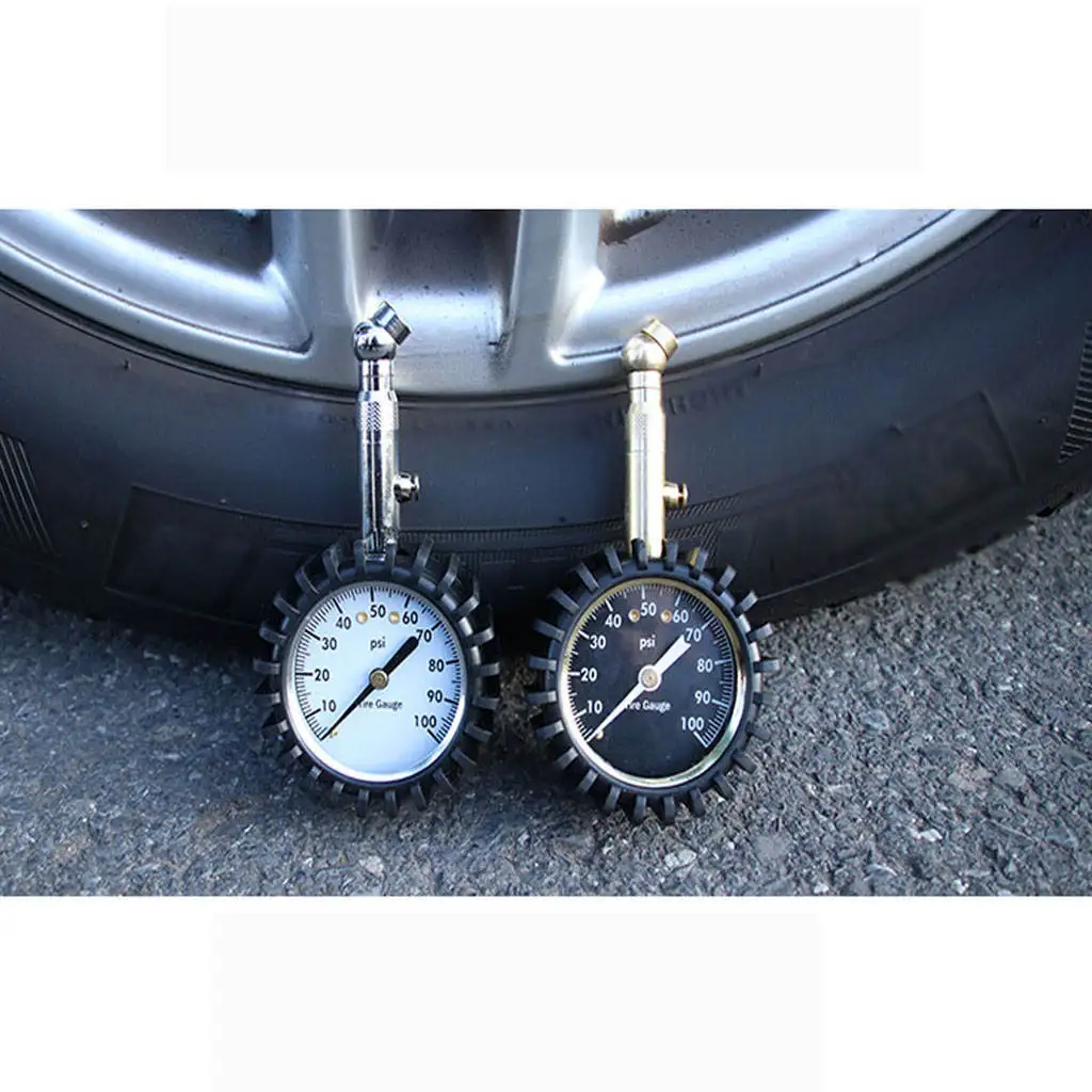 Car Vehicle Automobile Tire Tyre Air Pressure Gauge 0-100psi Dial Meter | Автомобили и мотоциклы