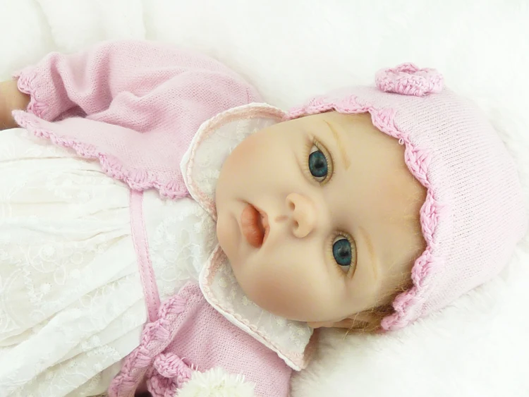 Bebe reborn 22 дюйма 55 см мягкие силиконовые куклы для новорожденных игрушки детей