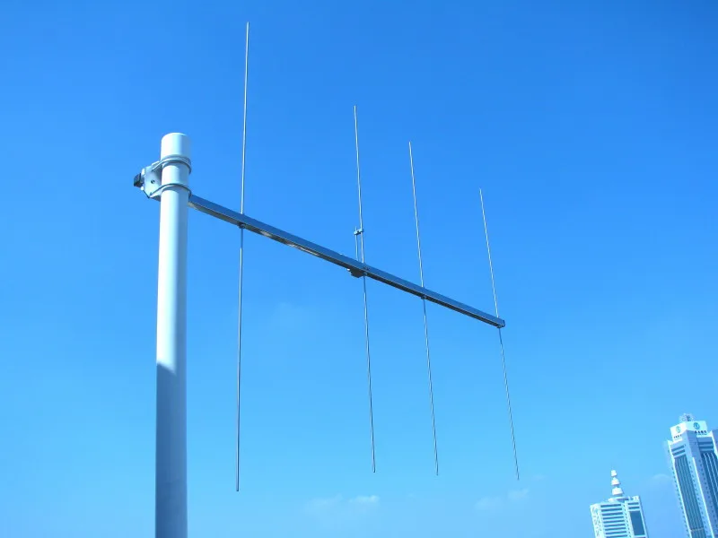 Портативная V Лента yagi антенна 143-147 МГц усиление 8dbi любительский ретранслятор антенна двухсторонняя радио антенна Любительская радио антенна