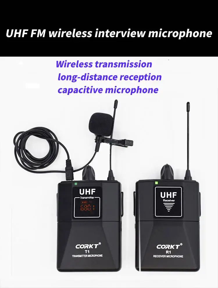 

Photography interview wireless microphone SLR radio DV digital camera external microphone mobile phone live recording microphone