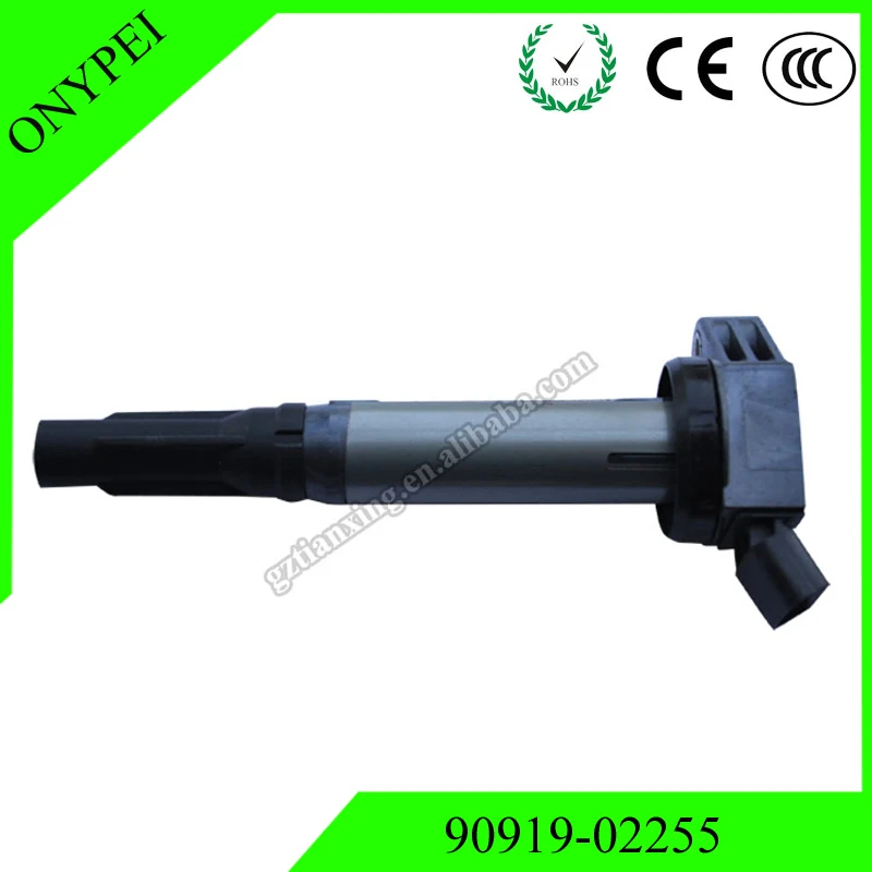 Автозапчасти катушка зажигания 90919 02255 для Toyota Camry Highlander Lexus ES350 RX350 3.5L UF487 C1601