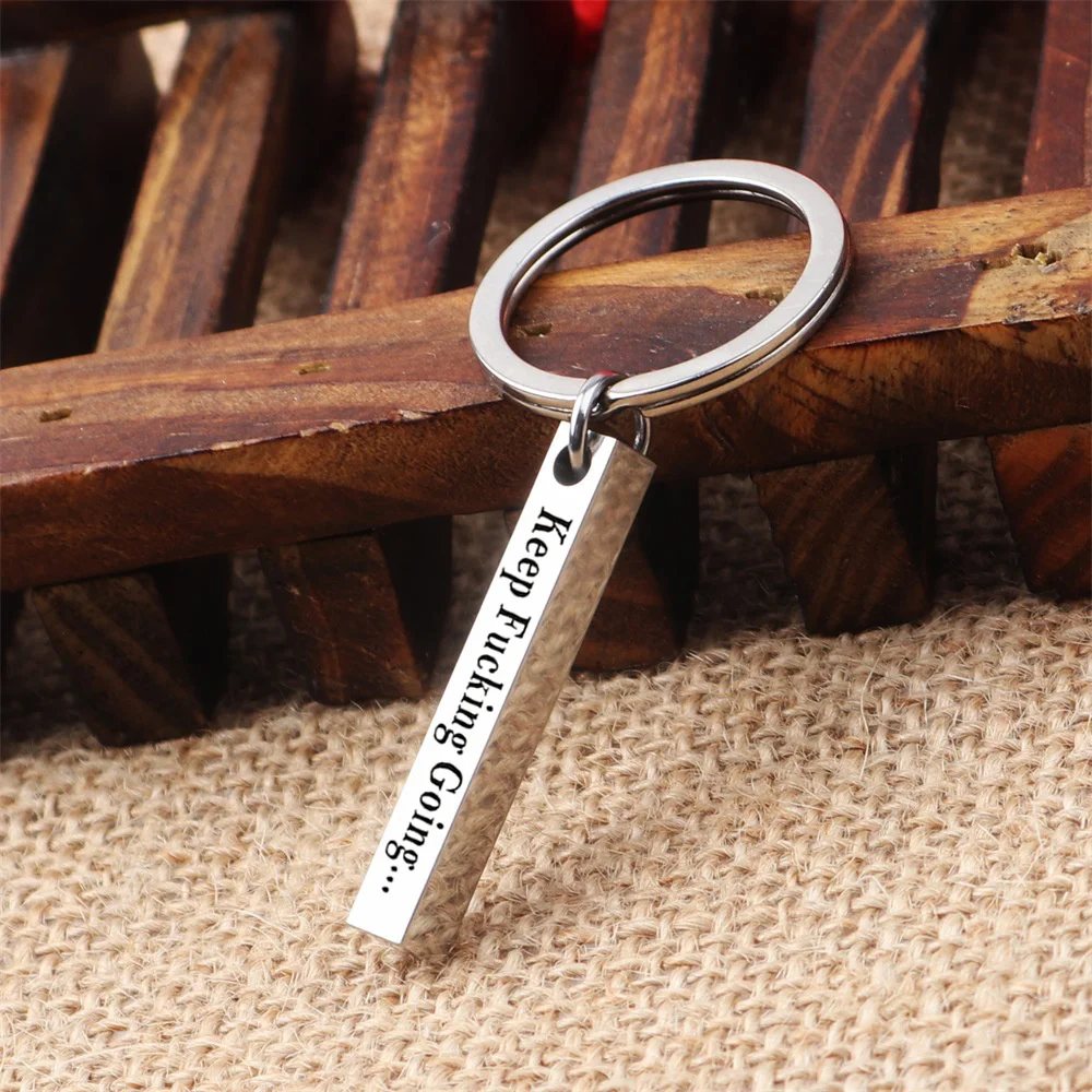 Цепочка для ключей из нержавеющей стали военный складной кулон в виде столба