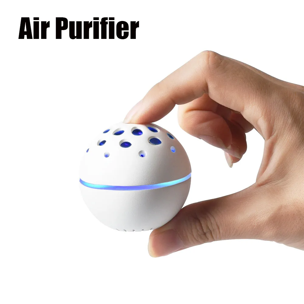 

Portable Ozone Generator Air Purifier Smoke Pets Odor Remover Refrigerator Cabinet Household Dryer Balls