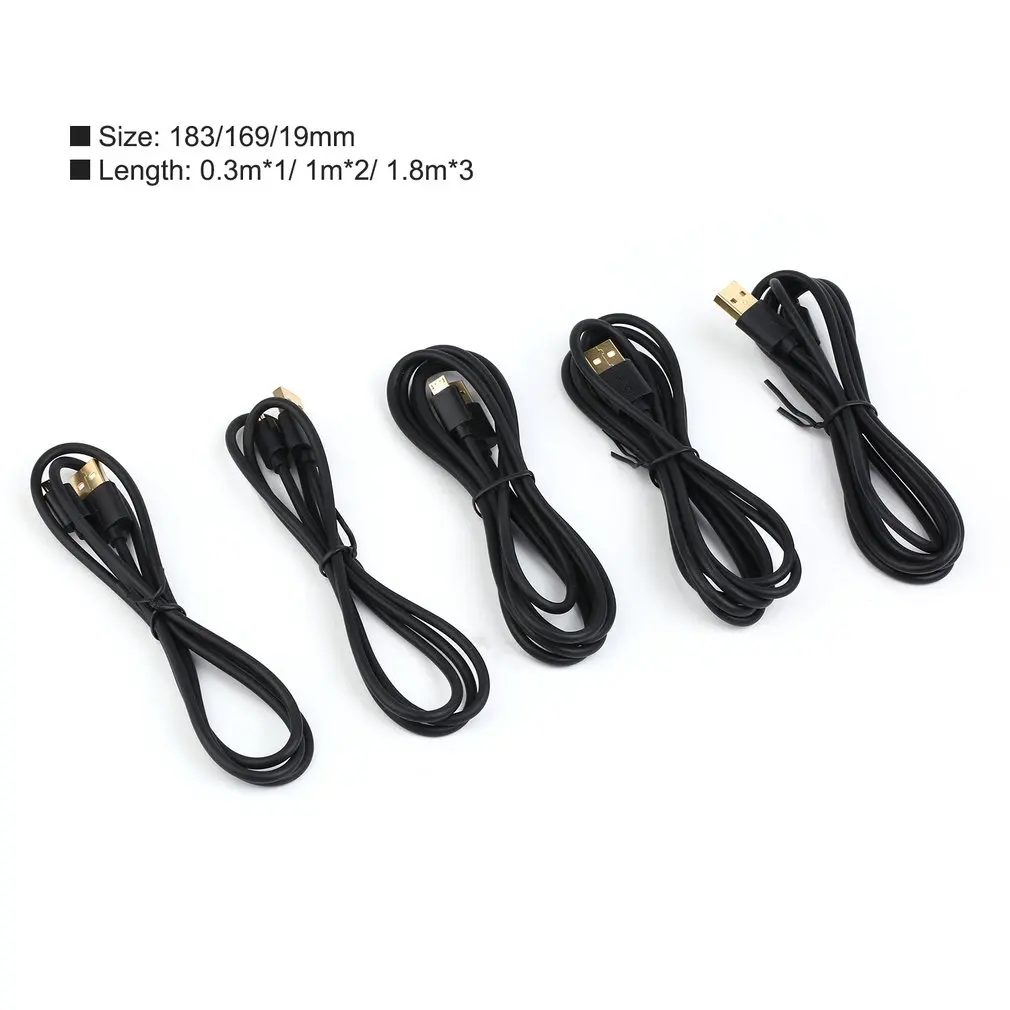 

6 PCS/SET Micro USB Cable Fast Data Synchronize Charging Cable For Andriod Microusb Mobile Phone Cables