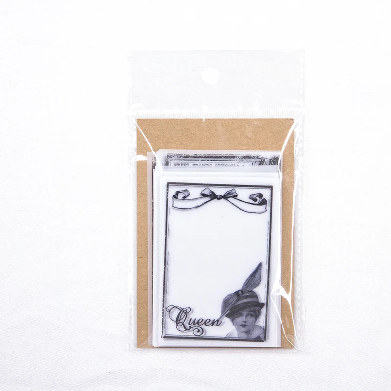 Ретро цветная бумага серии календарь Набор стикеров для заметок Escolar Papelaria