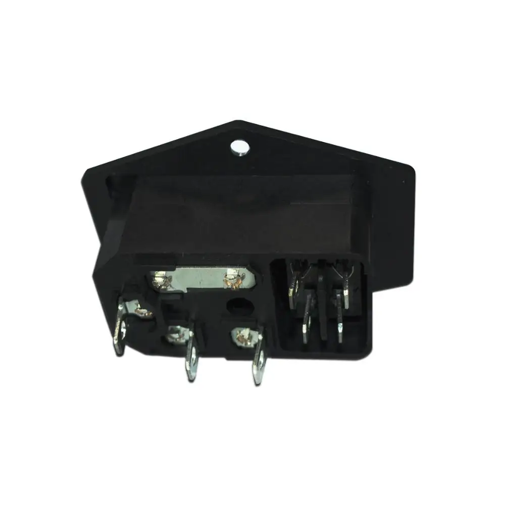 SIMAX3D 15 A 250 V переключатель питания AC 3pin розетка переменного тока с красным тройным