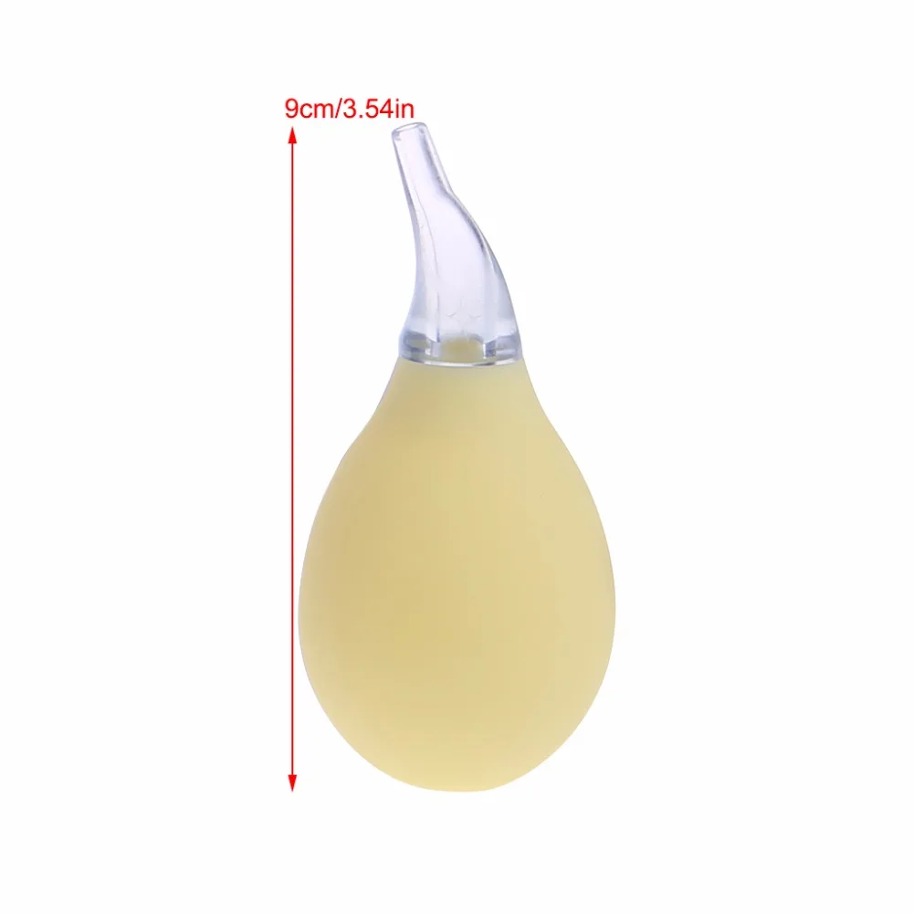 Baby Newborn Nasal Aspirator Suction Soft Tip Mucus Vacuum Runny Nose Cleaner |