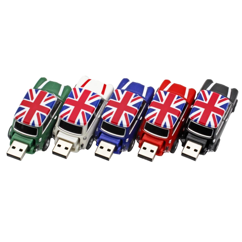 Корабль Symulacja samochodu 64 ГБ, USB, мини Kreatywny Cooper Samochody Modelu usb 3,0 флэш-карта памяти, Флеш накопитель 16 ГБ 32 ГБ 64 ГБ