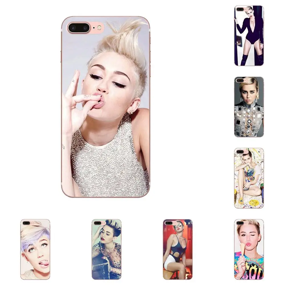 Мягкие чехлы для сотовых телефонов Pop Singer Miley Cyrus Xiaomi Redmi 3 3S 4 4A 4X 5 6 6A 7 K20 Note 2 5A Plus Pro |