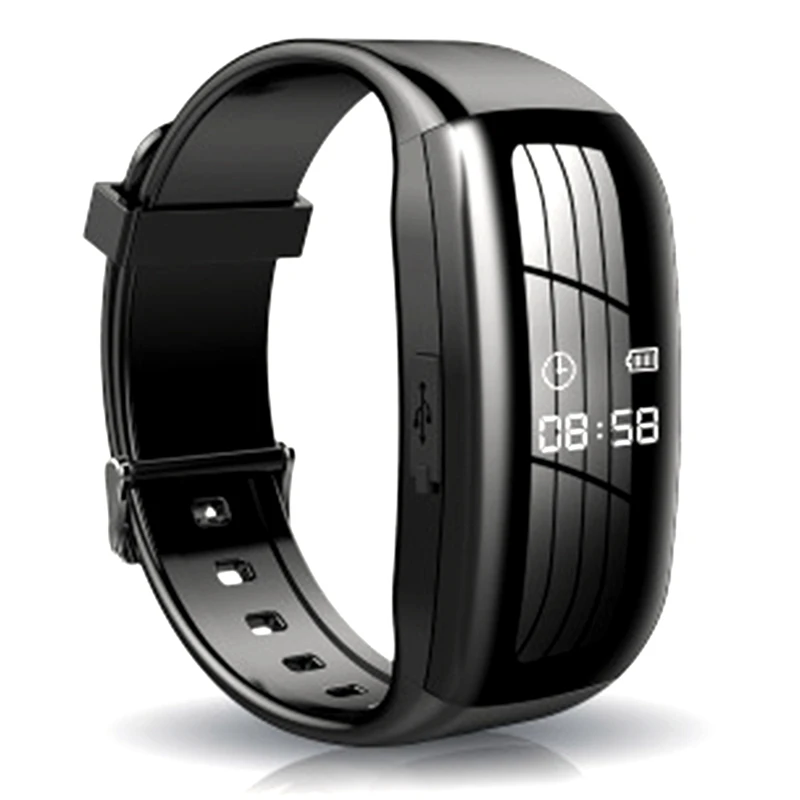 Jnn диктофон Hd шумоподавление студенческий спортивный браслет mp3 плеер