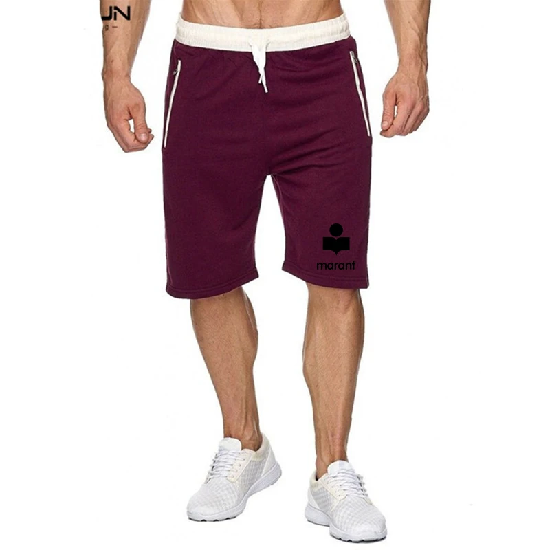 

Men's 2020 New Mesh Shorts Men's Loose Shorts-Fitness Joggers Men's Solid Color Durable Sports Pants Fitness Workout Casual Pant