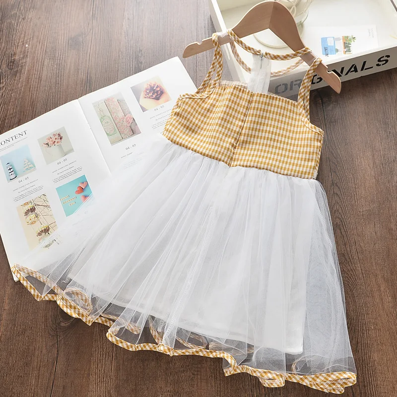 Bear Leader/платье принцессы для девочек Новые милые вечерние платья Детские