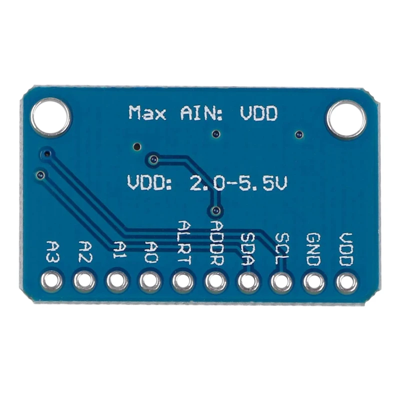 

2 шт. ADS1115 16 бит 4 канала аналого-цифровой PGA конвертер с I2C IIC 2,0 V до 5,5 V доска для arduin Raspberry