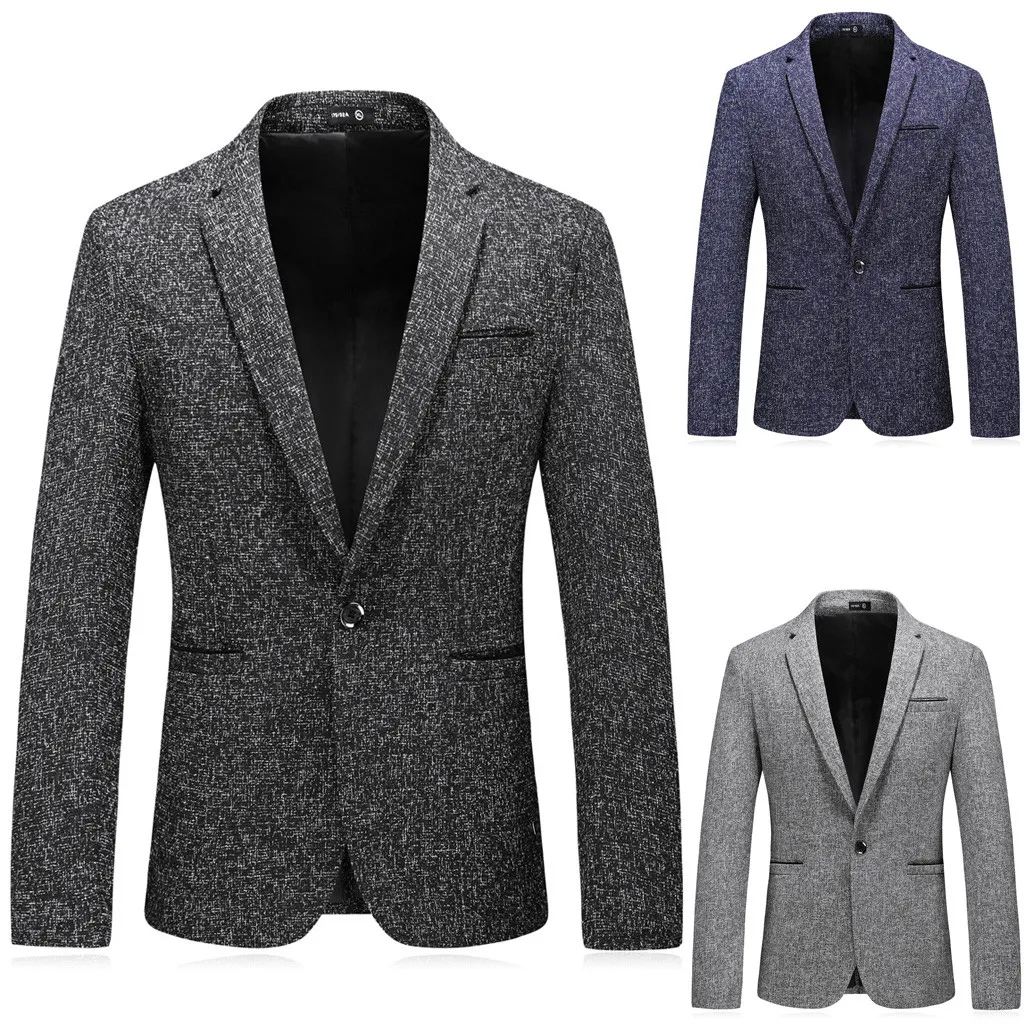 Хит продаж 2019 мужская мода английский однотонный цвет высокое качество