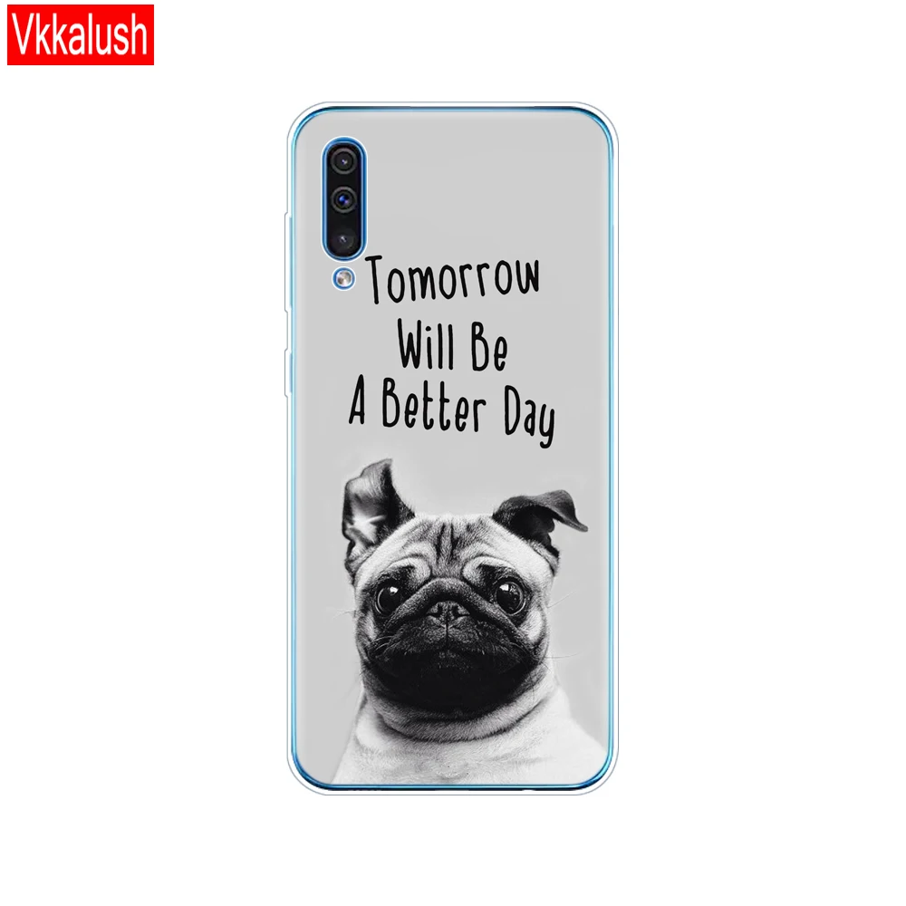 80018 Для samsung Galaxy A30S силиконовый прозрачный Футляр задняя крышка чехол для телефона samsung A30 A307 A307F SM-A307F мягкий чехол 6,4 роскошный - Цвет: 80018