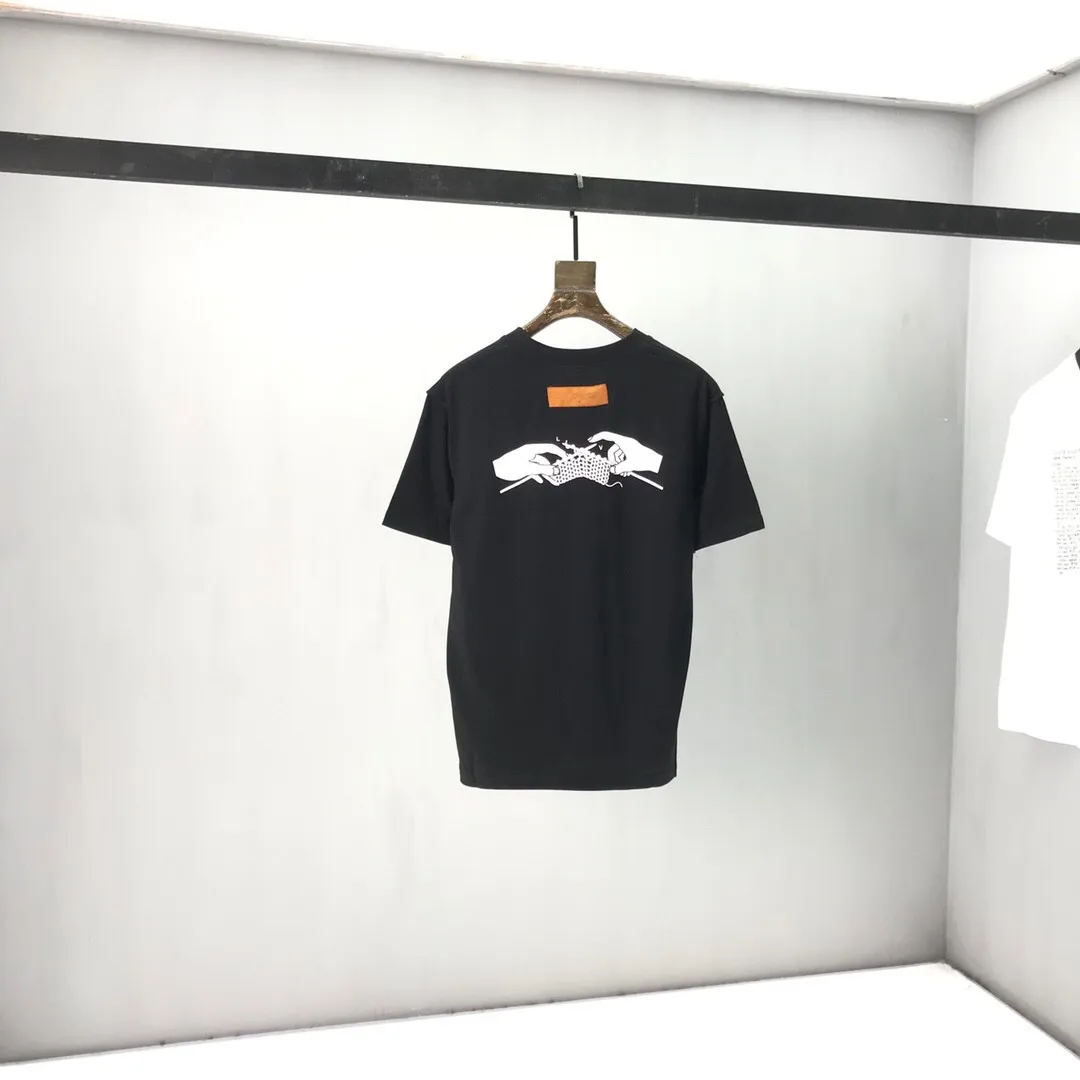 

2021 ITN Clothing Homme T shirt Mens men Women Designer T shirt High Street Print T shirt size XS--L 668