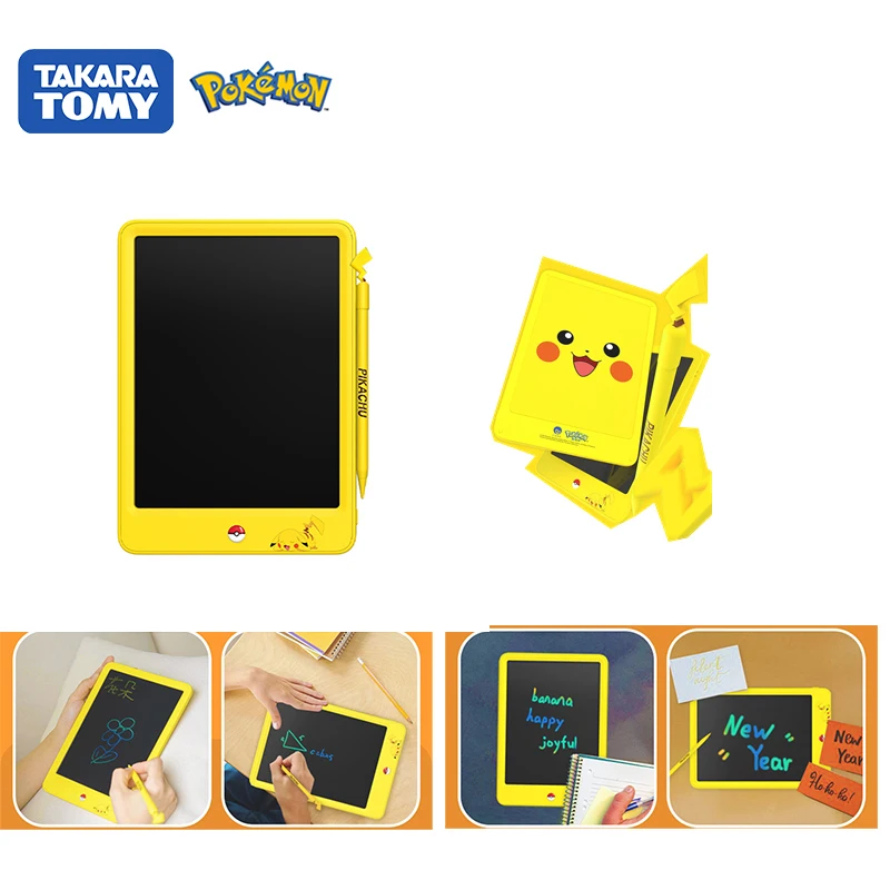 

ЖК-планшет для письма Pokemon, милая игрушка для детей, цифровая графическая доска Пикачу, развивающие игрушки, милый подарок