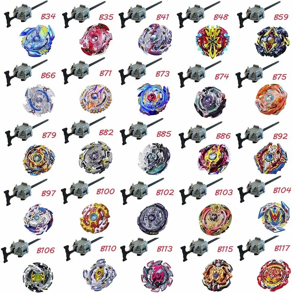 Игрушки Beyblade Burst с пусковым устройством для детей подарок Bayblade burst металлический