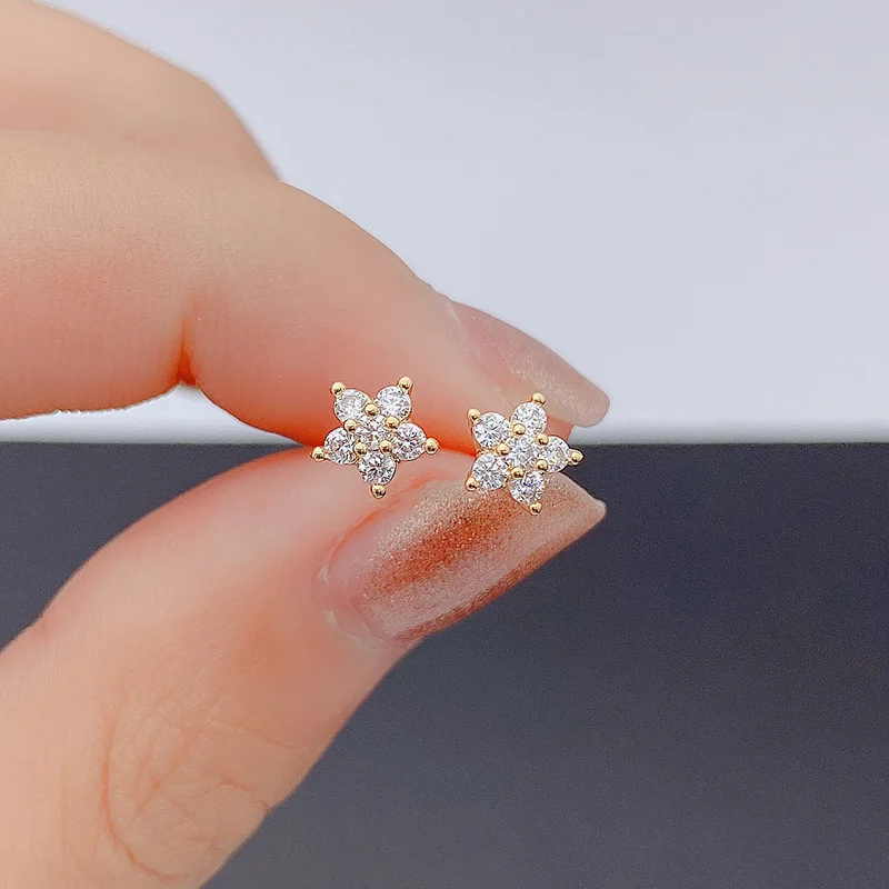 Рисунок 3 - Женские серьги-гвоздики из серебра 925 пробы