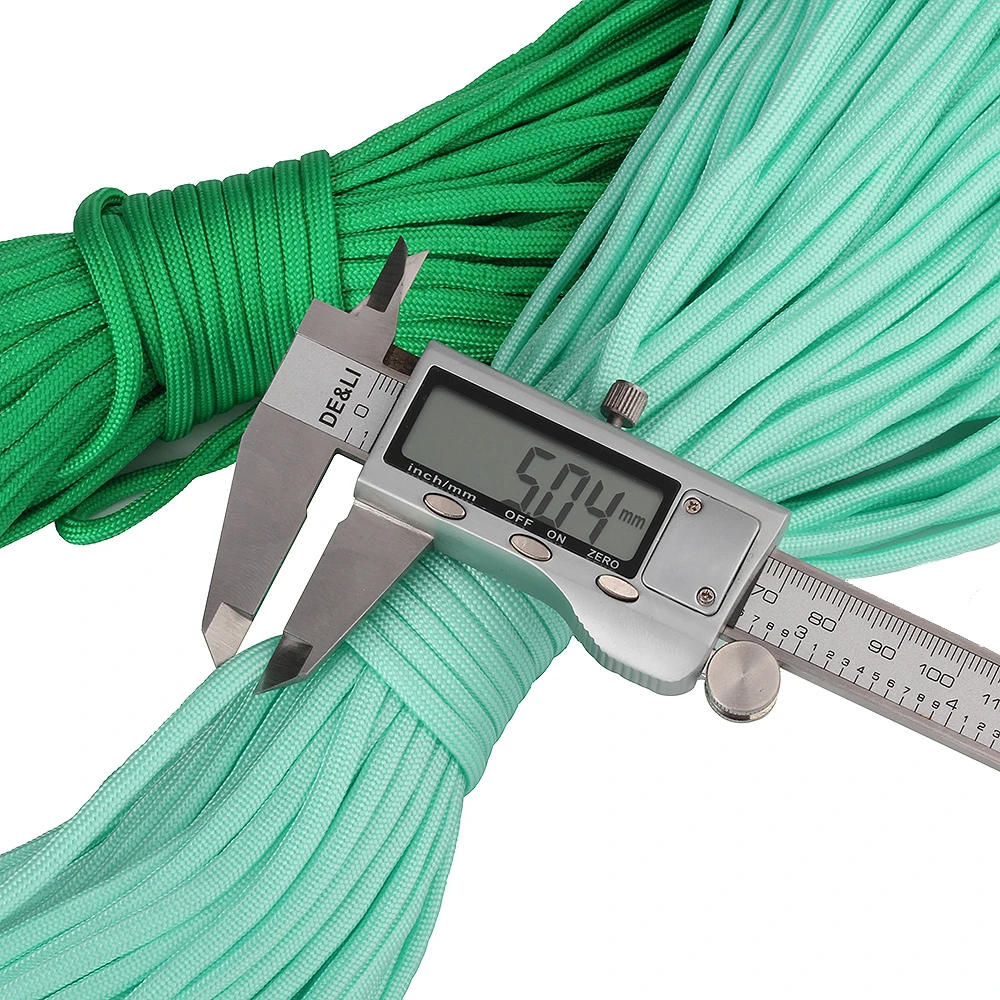 Паракорд 10 рулонов 550 парашютный шнур веревка для палатки 7 нитей футов/рулон