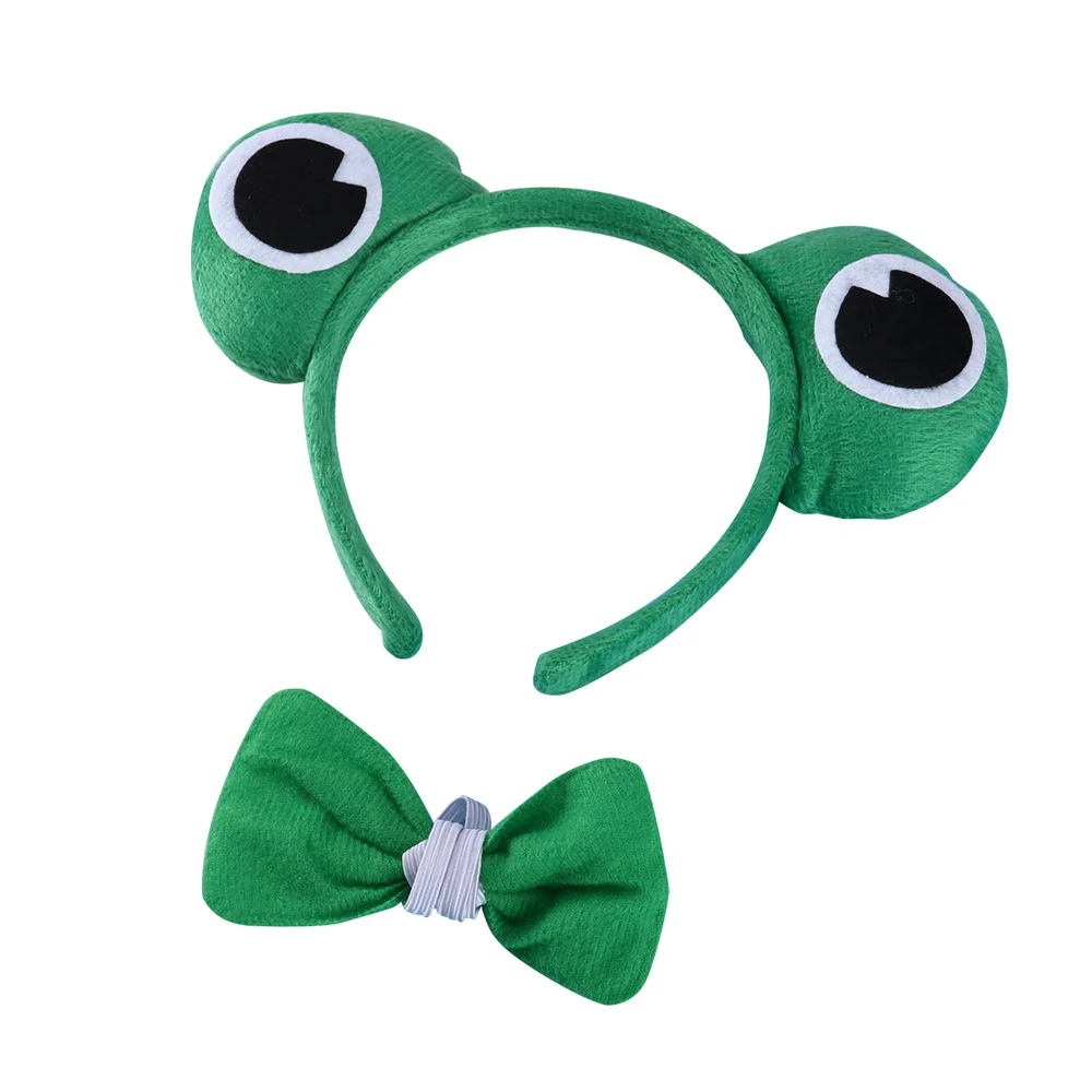 

2 Pcs/set Baby Kids Cartoon Headband Bow Tie for Costume Party