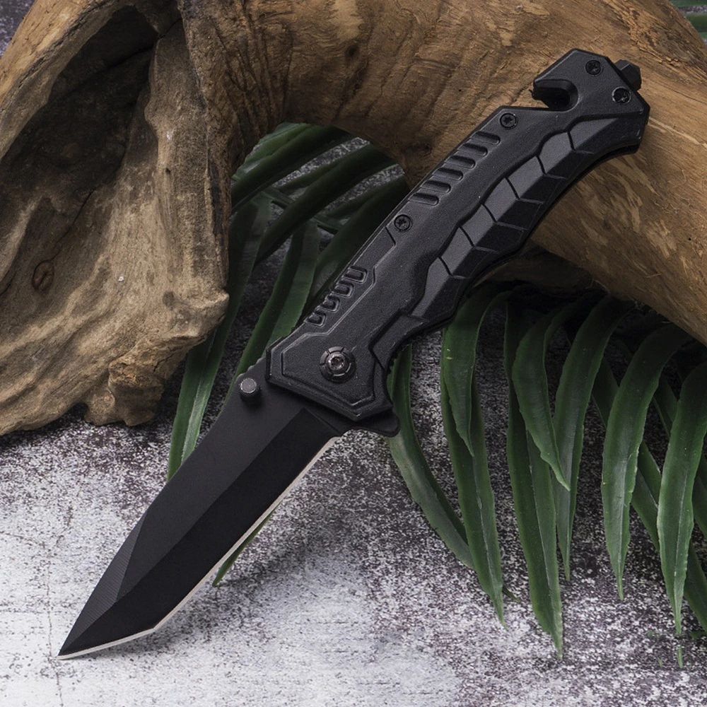 Портативный складной нож для кемпинга выживания фруктов охоты тактический