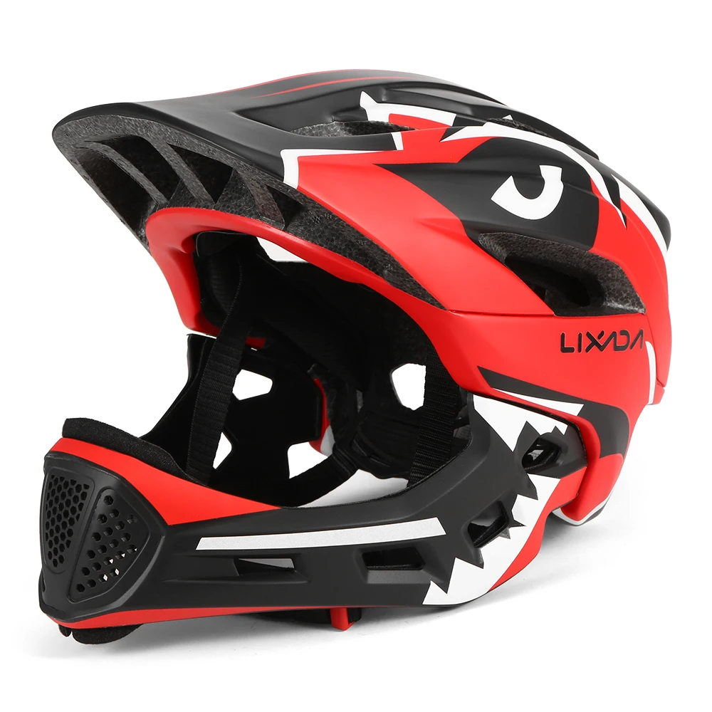 

Lixada Kids Detachable Full Face Helmet Children Sports Safety Helmet for Cycling Skateboarding Roller Skating