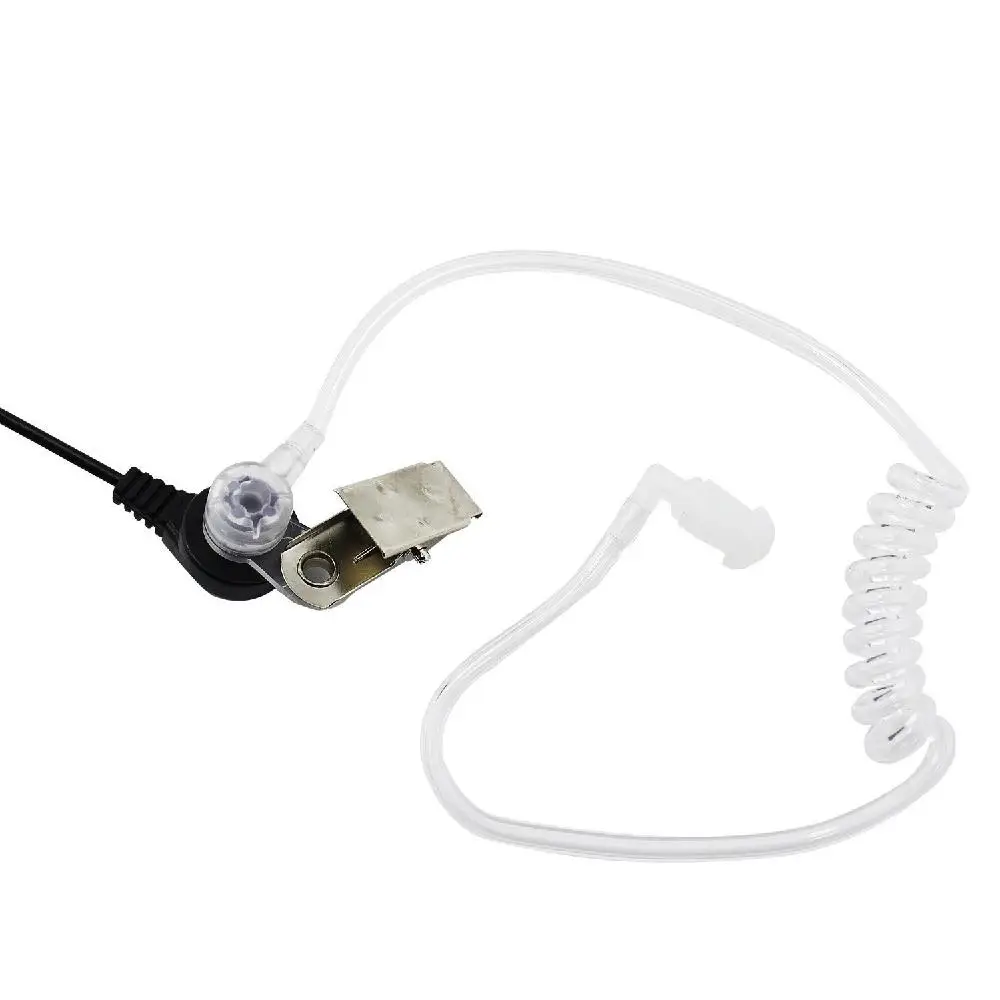 2 Pin PTT MIC иди и болтай Walkie talkie гарнитура Тайное Акустическая трубка In-ear наушник для