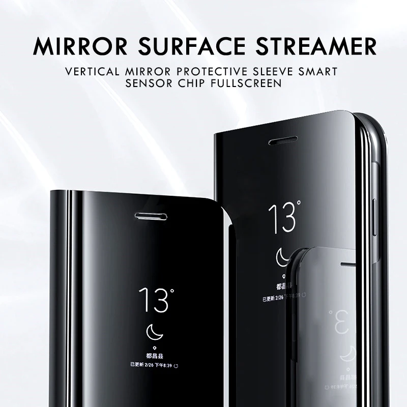Умный прозрачный зеркальный флип-чехол для Asus Zenfone Max Pro M2 чехлы MaxPro M 2 ZB631KL чехол с