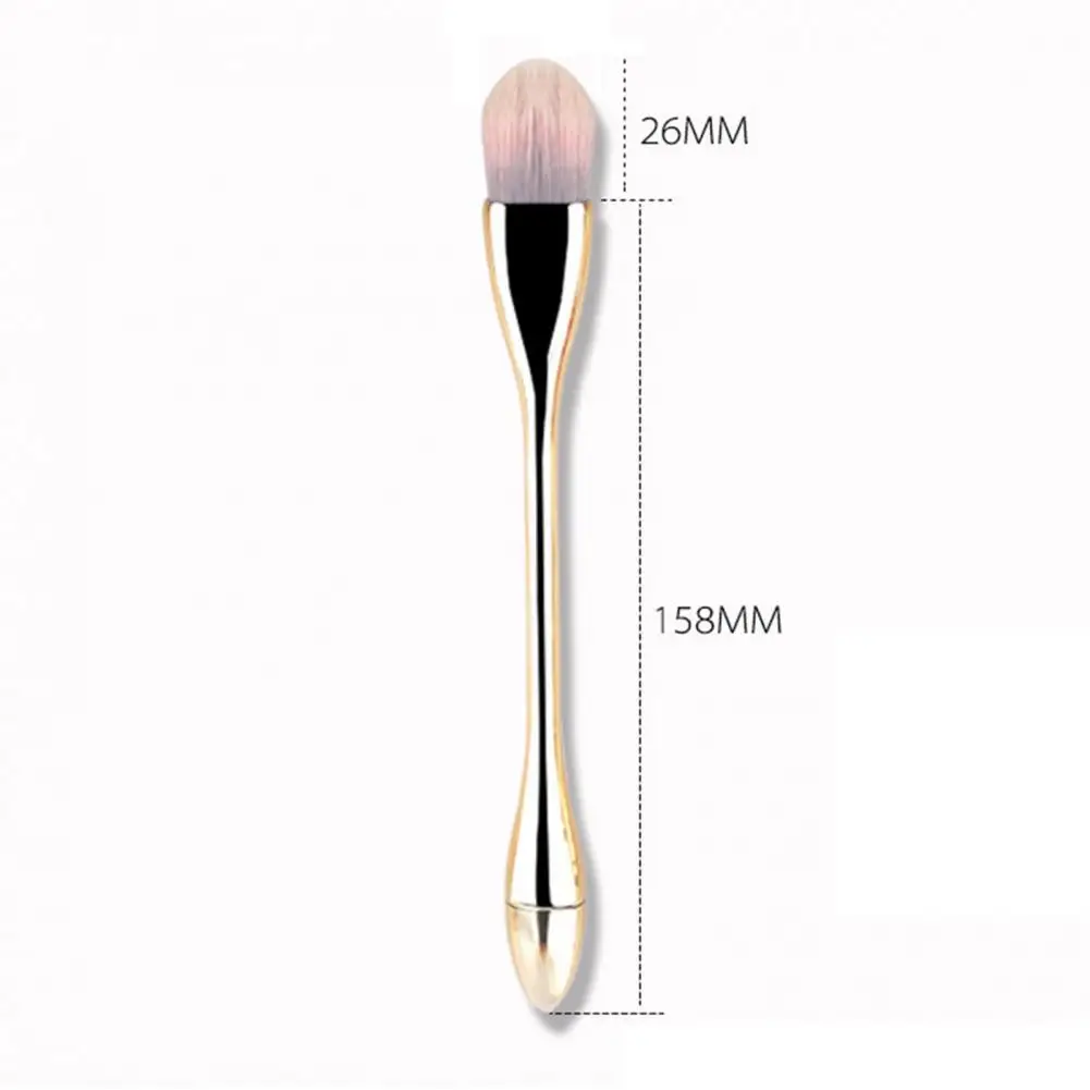 

50% Hot Sale Goblet Makeup Brush Electroplating Smooth Portable Soft Loose Powder Brush Beauty Tools for Cosmetic