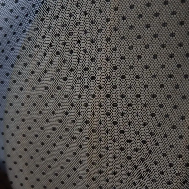 Широкая кружевная ткань ширина 150 см эластичная для одежды шторы черная белая