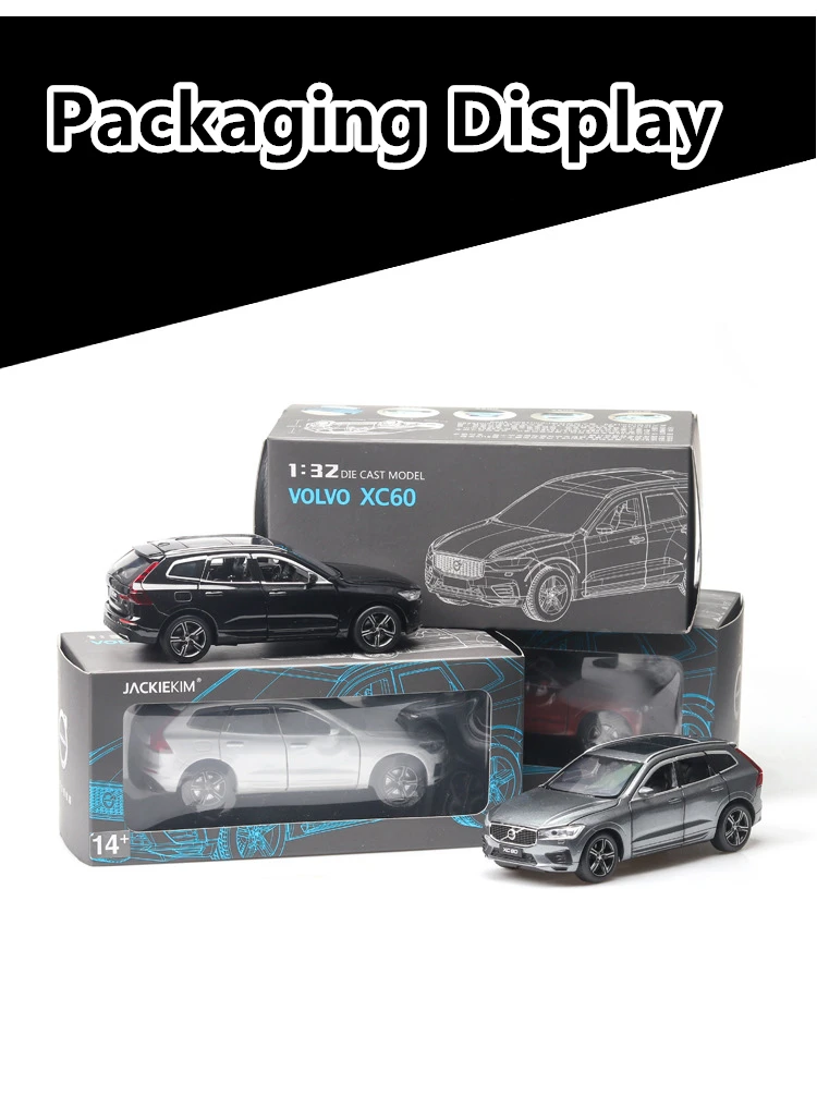 1:32 Volvo xc60 внедорожник симулятор звук и светильник игрушка модель автомобиля коллекция подарок Выдвижной Автомобиль