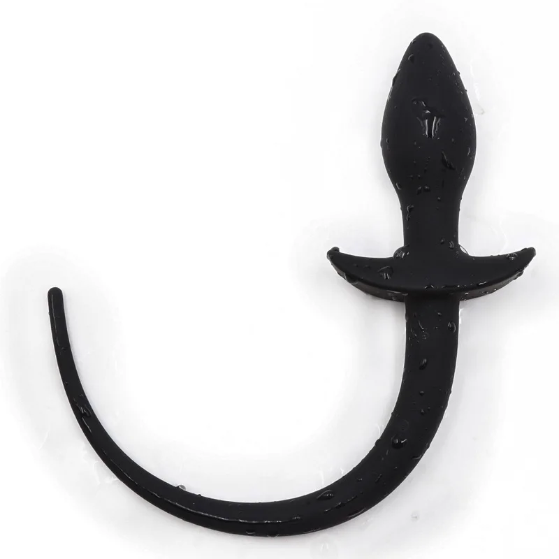 Silicone Dog Tail Anal Toys G-spot Stimulator Butt Plug Slave Expander Women Men Gay Sex Game BDSM Erotic Products | Красота и