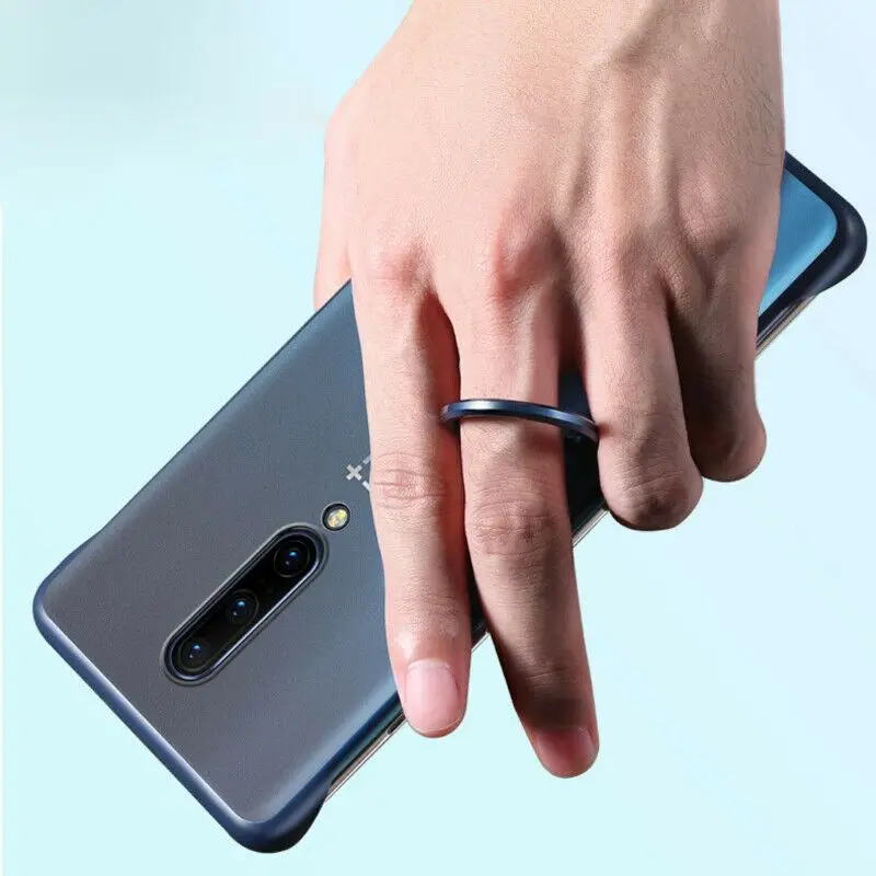 Бескаркасный чехол для Oneplus 7 Pro чехол Ультратонкий матовый PC ударопрочный чехол для One plus 7 Oneplus 7Pro чехол